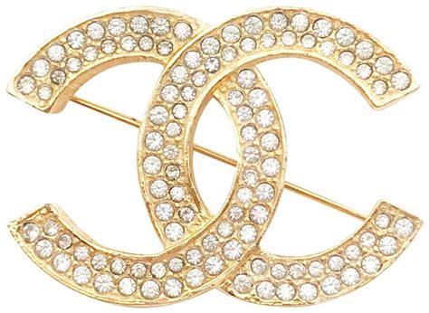 gold chanel brooch uk|vintage Chanel pins brooches.